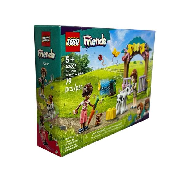 Lego 42607 FRIENDS Autumn's Baby Cow Shed Building Set 79 Pieces New - Picture 2 of 6